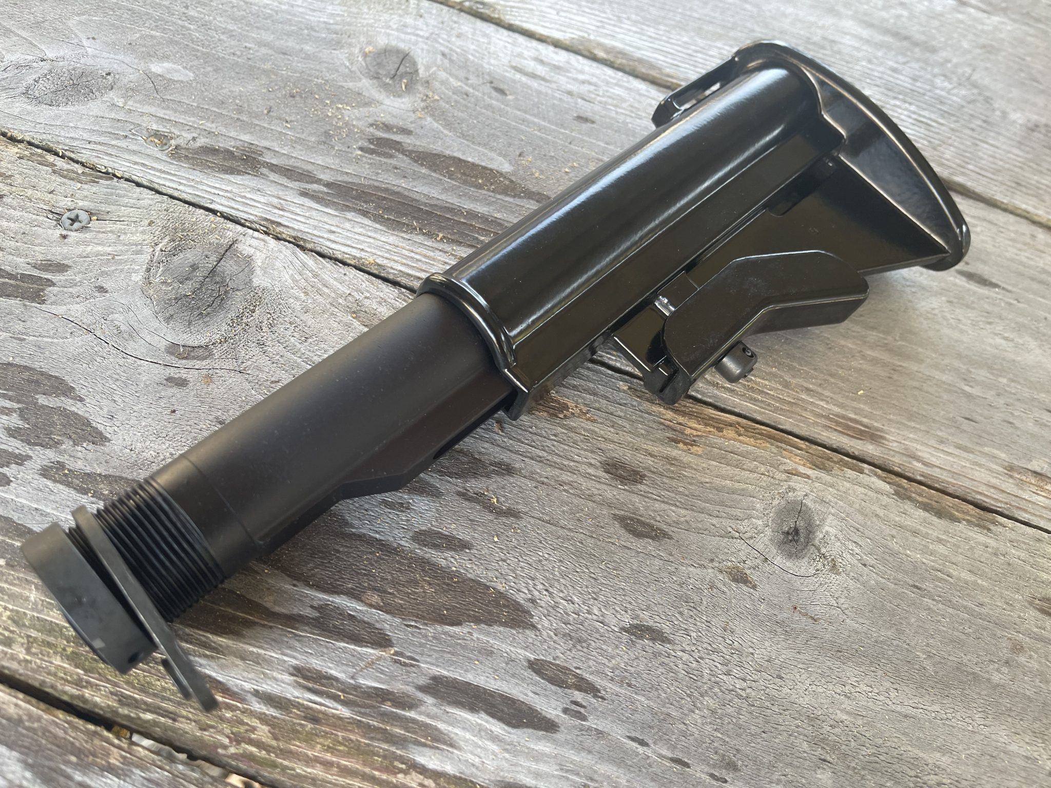 Essential Arms Aluminum CAR/XM177 Buttstock Bad Moon Armory