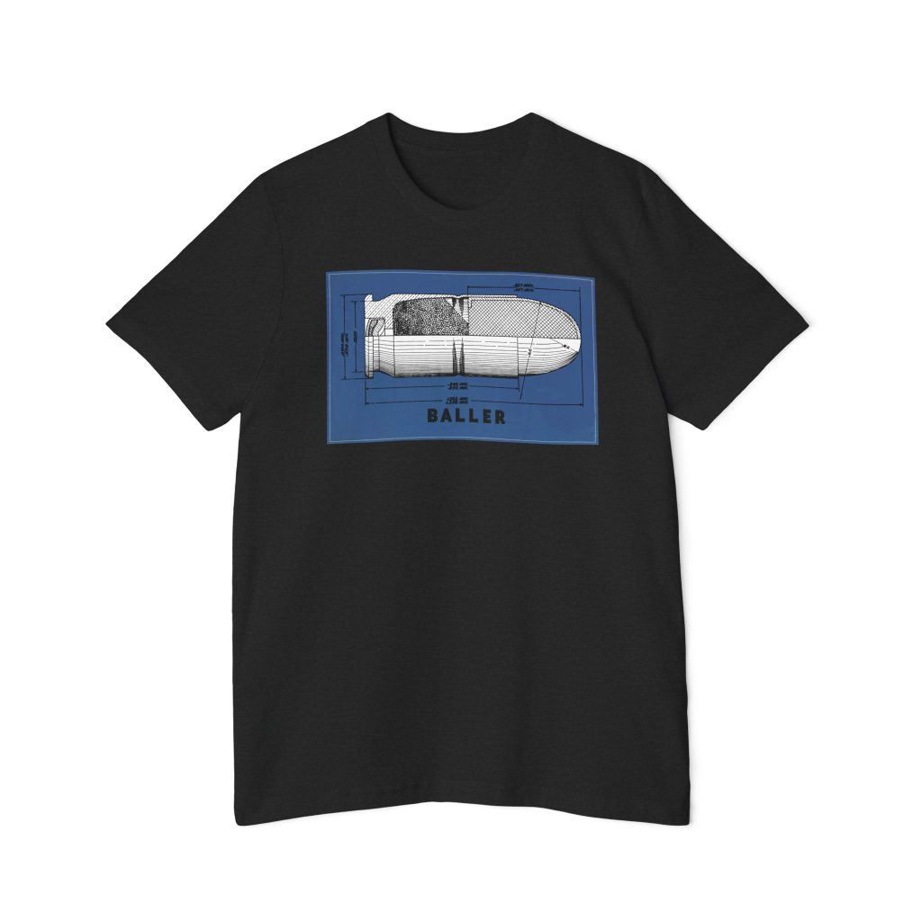 The BALLER Shirt in .45 ACP