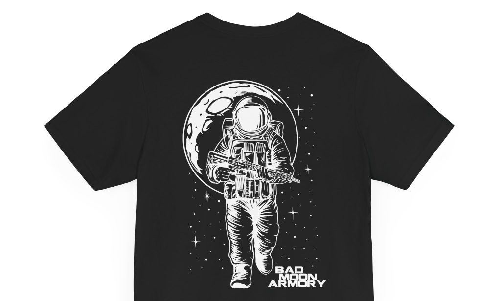 Tactical Astronaut: Bad Moon Armory Lunar Warfare Tee