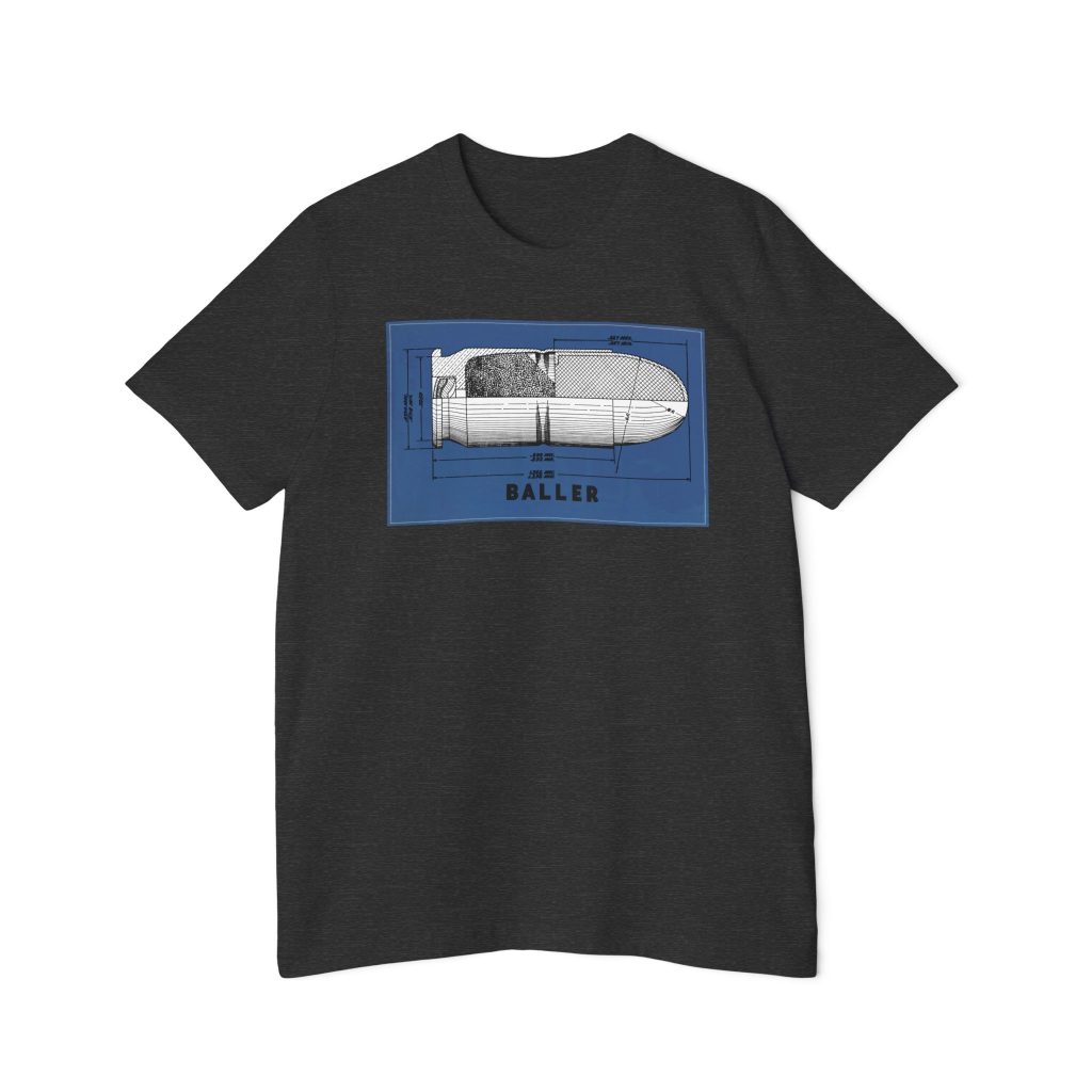 The BALLER Shirt in .45 ACP