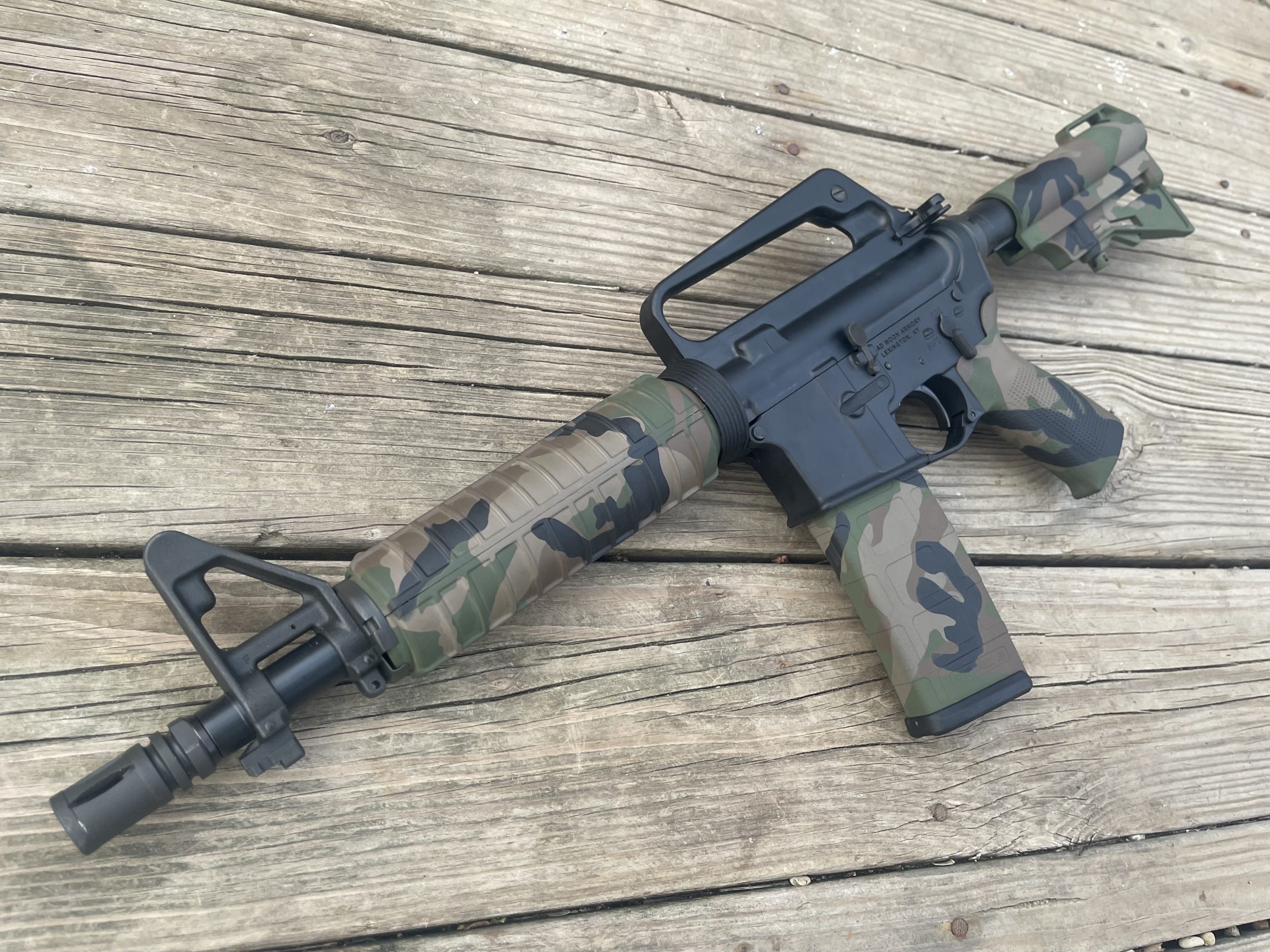 Bad Moon Armory XM-15A1 Commando, M81 Furniture - Image 3