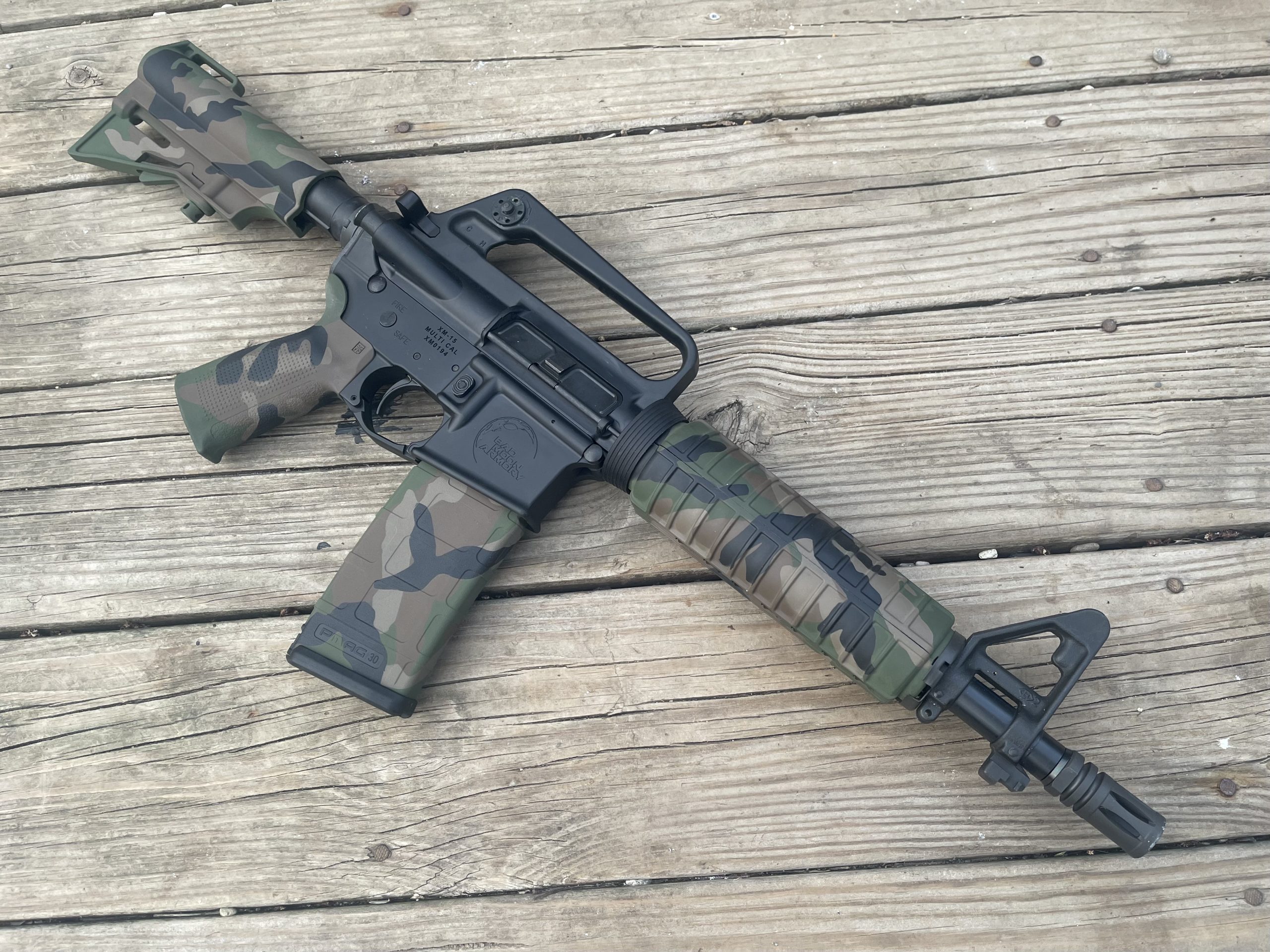 Bad Moon Armory XM-15A1 Commando, M81 Furniture - Image 1