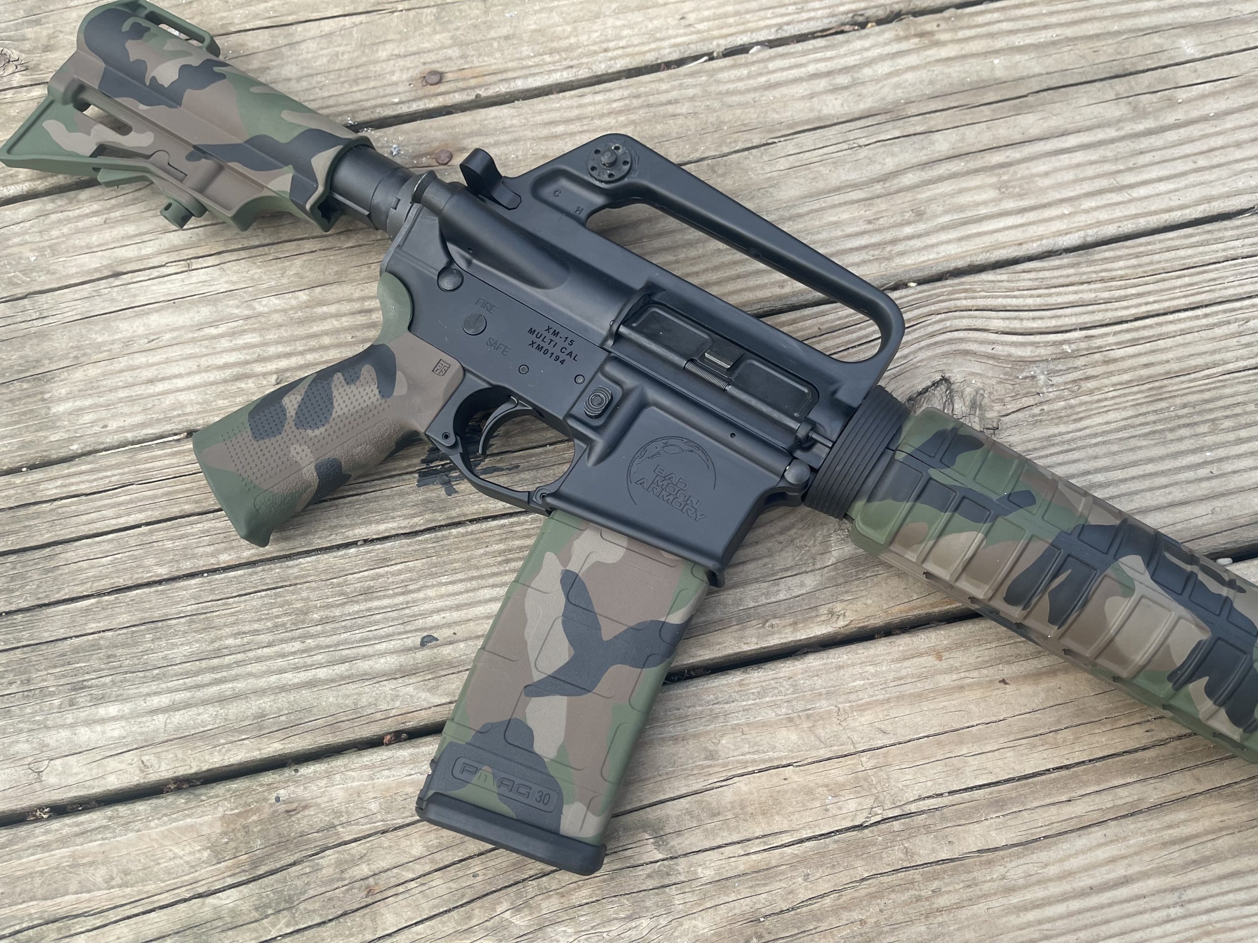 Bad Moon Armory XM-15A1 Commando, M81 Furniture - Image 2