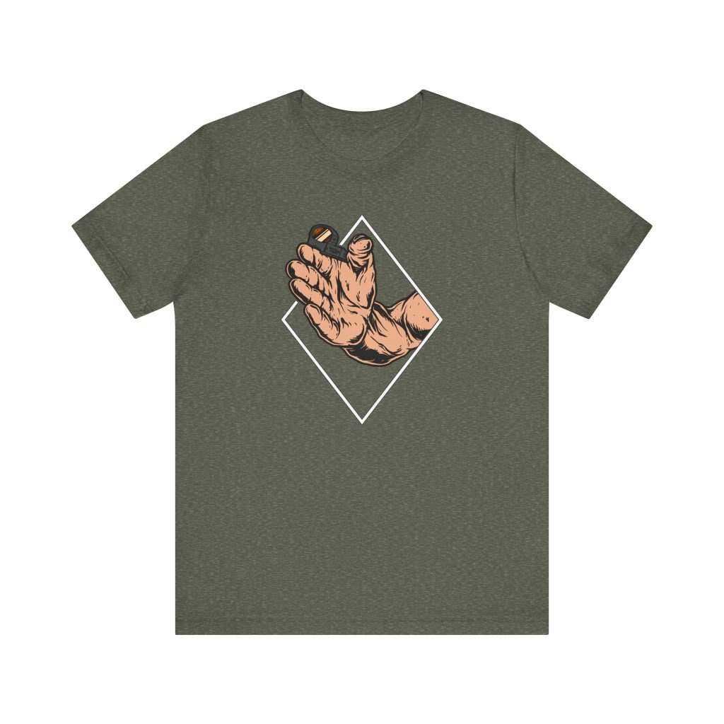 Military Knife Hand Shirt: for Accurate Attitude Adjustment!