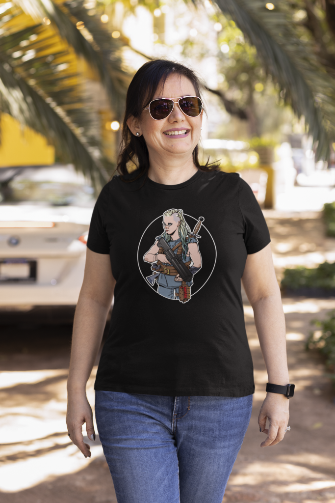 Shield Maiden T-Shirt: Keltec KSG