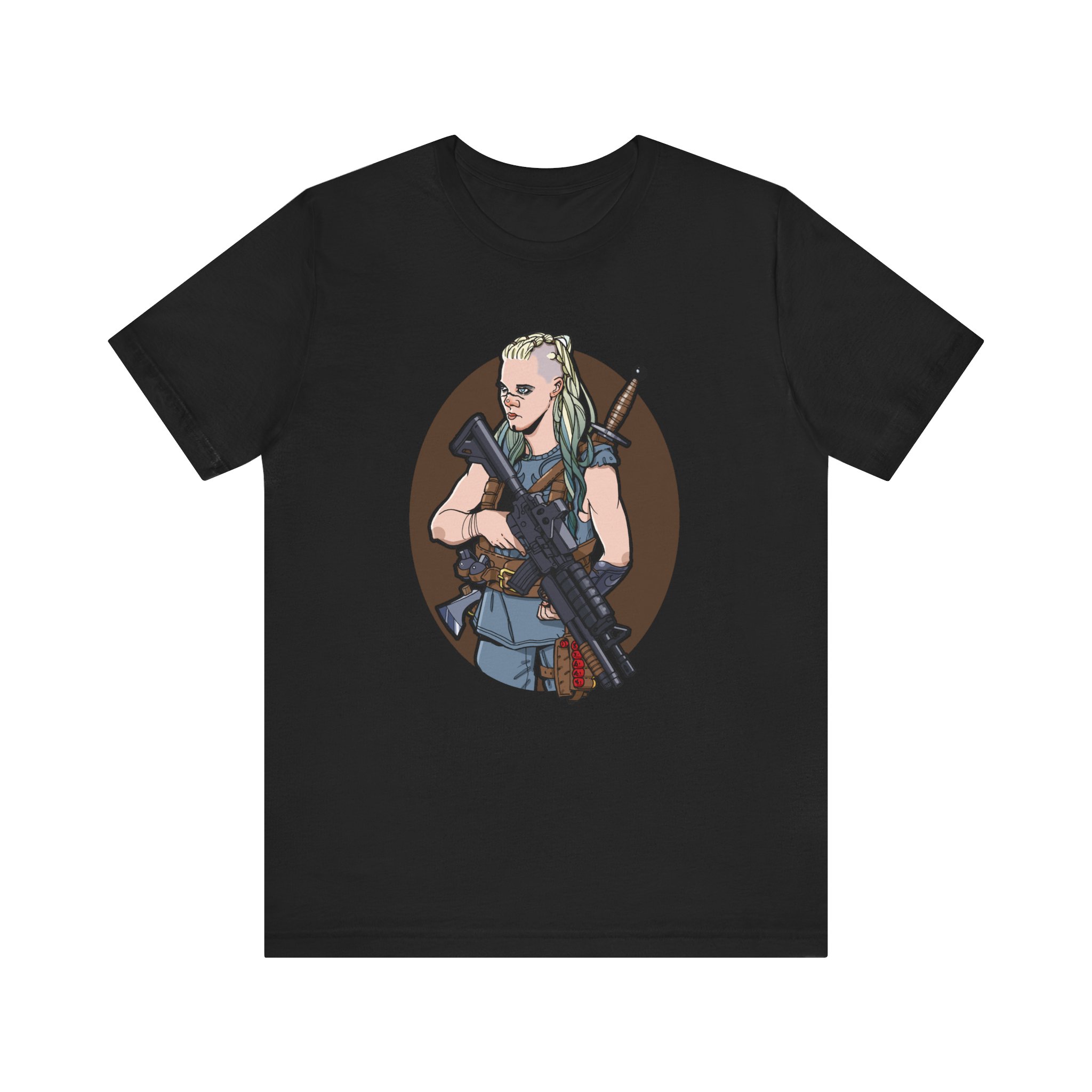 Shield Maiden T-Shirt:  Masterkey M4 - Image 1
