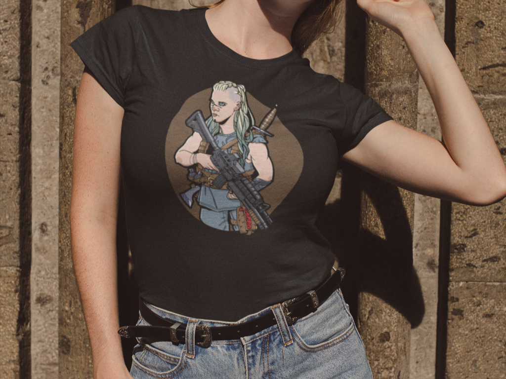 Shield Maiden Women's T-Shirt: Masterkey M4