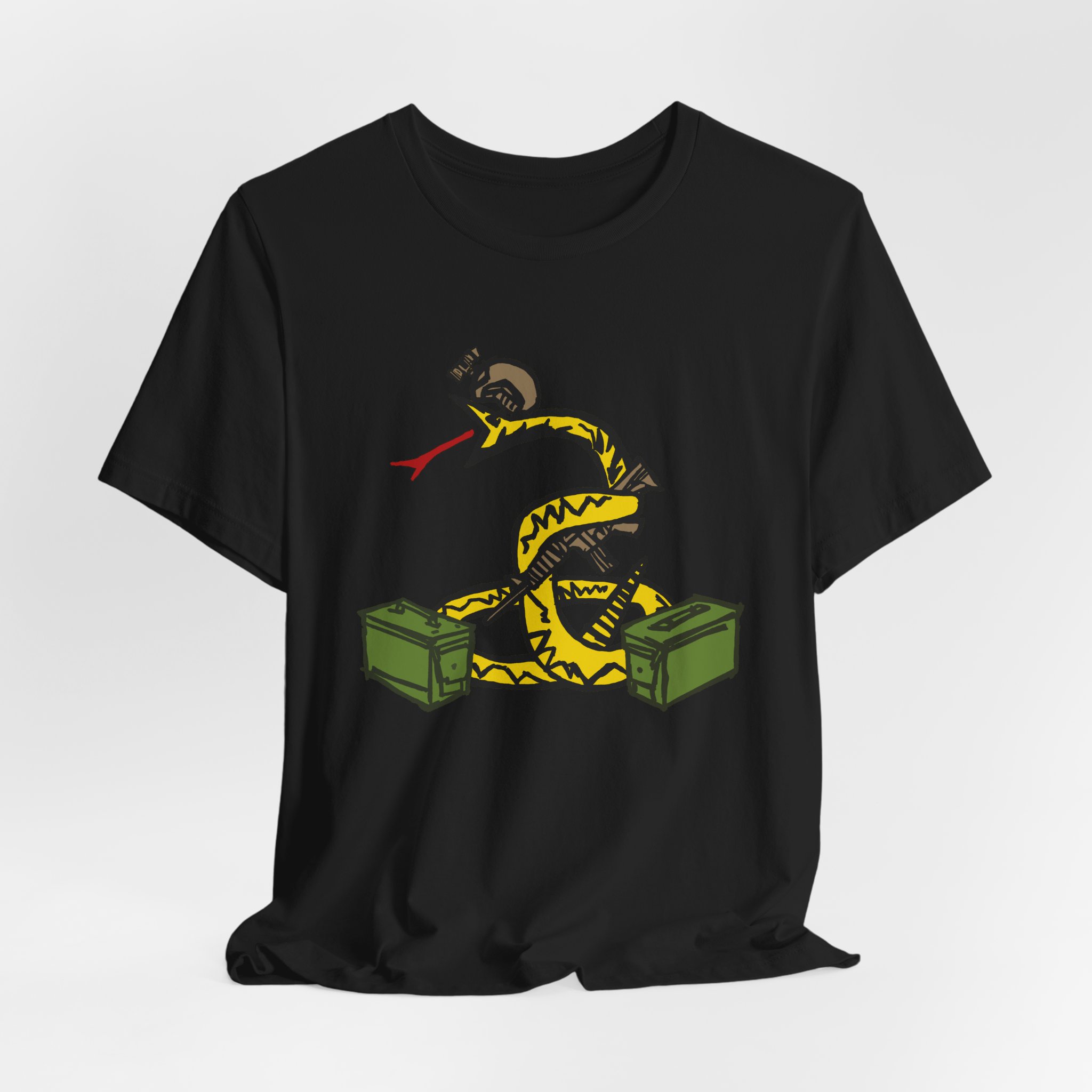 Tactical No Step On Snek Shirt Wrinkled