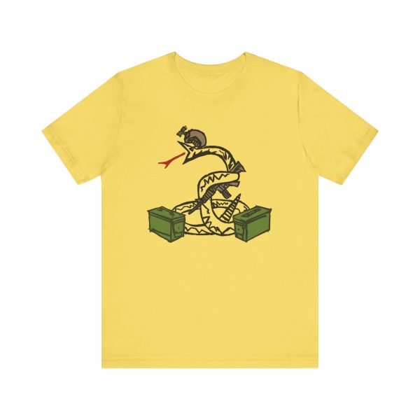 Tactical No Step On Snek Shirt maize yellow