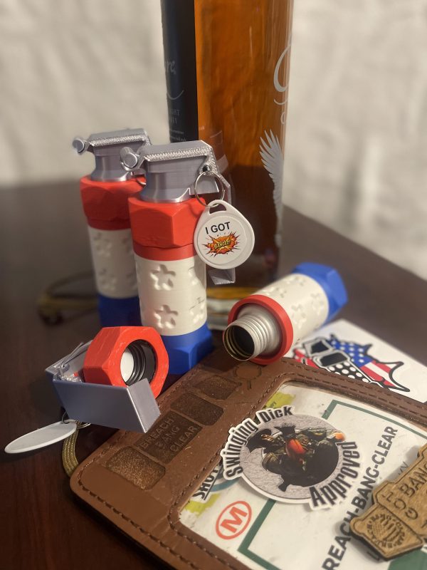 Star Spangled FlaskBang Double Shot Glass