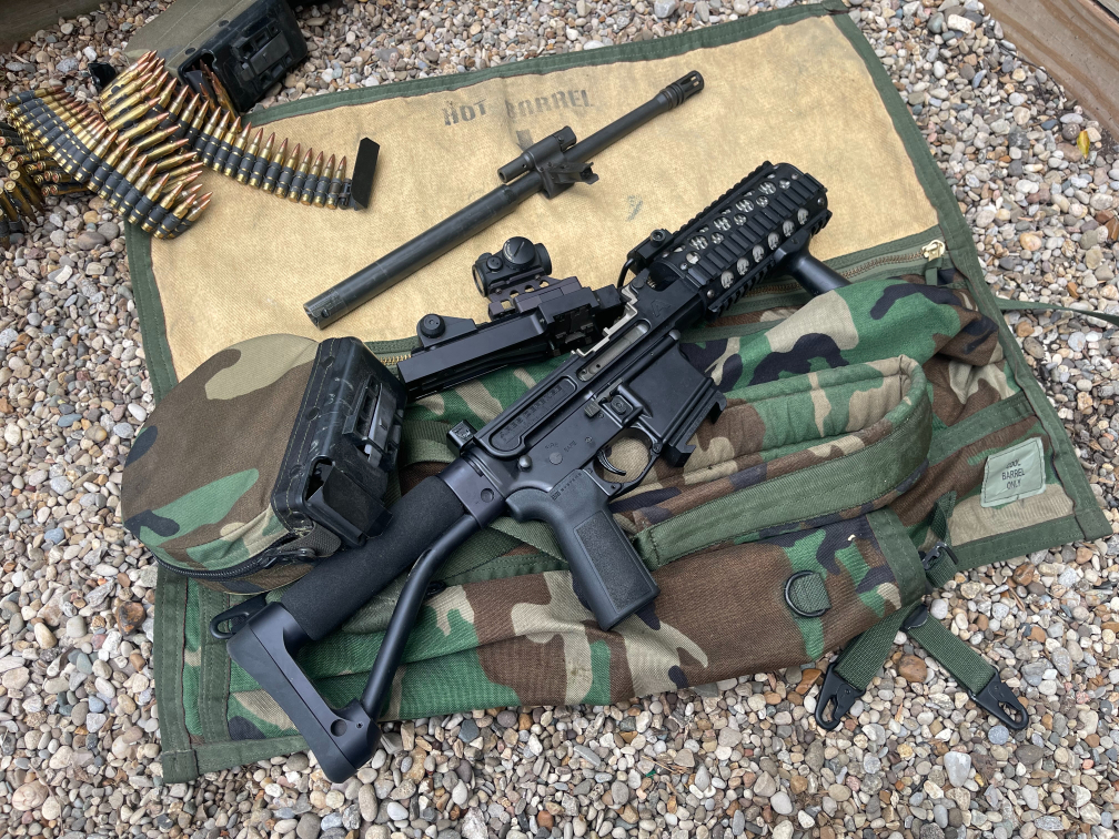 USGI M81 Woodland Hot Barrel Bag - Image 1